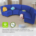 FDP Kid Comfort Collective Modular L-Shaped Seating, 3-Piece Set - Sand