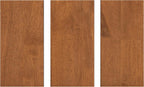 NTC Mingle Desk 47 Inch Modern Design, Rectangular Dinner Table for Dining Room, Living Room Furniture, Effortless Assembly - Teak Look