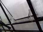 BIBISTORE Automatic Greenhouse Vent Opener with Two Springs Solar Powered Auto Window Opener for Hothouse&Cold Frame Greenhouse Acessories-Lifts 15.4 Lbs