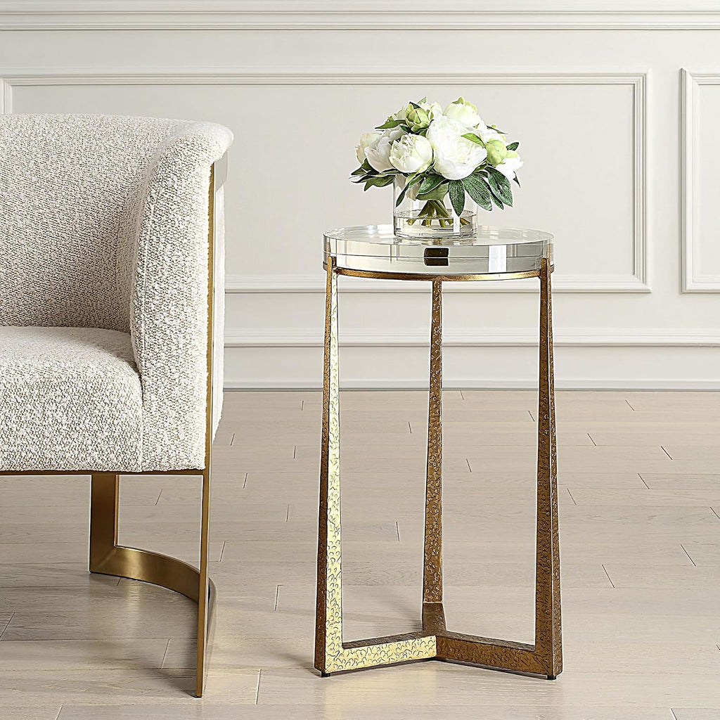 Uttermost 50091 Midas - Accent Table-24.25 Inches Tall and 13.5 Inches Wide