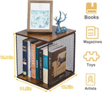 Dmevkic 3 Cube Vinyl Record Storage | DIY Stackable 120-150 Records Visualize Album Storage Record Storage Crate