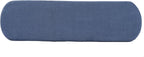 Christopher Knight Home Arden Minimalist Style Rectangular Loop Yarn Fabric Ottoman Bench, Rubberwood Frame, Entryway Bench, Living Room Sofa Extra Seat, End of Bed Footstool, Blue+Brown