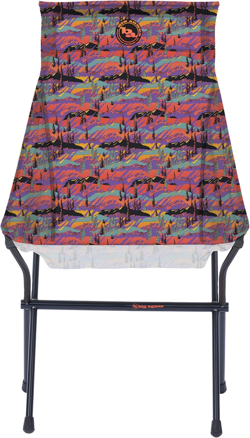 Big Agnes Big Six Camp Chair - Deluxe Comfort for Your Outdoor Adventures | Lightweight, Packable & Portable Camping Chair | Tall Back, Wide Seat | Easy Setup