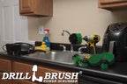 Cleaning Supplies - Kitchen Accessories - The Ultimate Kitchen Drill Brush Attachment Kit - Crock Pot - Cast Iron Skillet - Countertops - Cooktop - Oven - Sink - Backsplash - Trash Can – Flooring