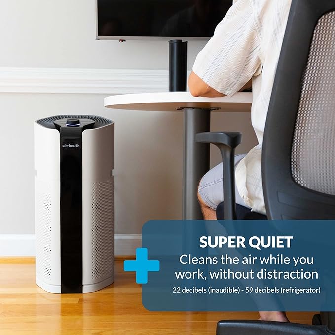Air Health Skye 5 Stage Air Purifier, Features Ultraviolet Light (UVC), H13 True Hepa, Carbon, PCO, Smart Wifi, Auto Mode, Quiet, Removes 99.97% of Particles, Smoke, Mold, Pet Dander, Dust, Odors
