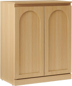 Crosley Furniture Marco Modern Kitchen Pantry Storage Cabinet with Shelves, Dining, or Laundry Room, Ash