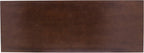 SEI Furniture - Leshire Barn-Door Kitchen Island - Transitional Design, Brown Finish - Ideal for Kitchen, Dining Room (KA1068861)