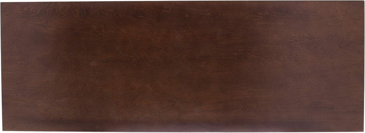SEI Furniture - Leshire Barn-Door Kitchen Island - Transitional Design, Brown Finish - Ideal for Kitchen, Dining Room (KA1068861)
