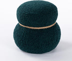 Snowman Stool, Seat Body Width 14.56 Inches, Round Belly, Playful Cute, Suitable for Any Space,for the Bedroom