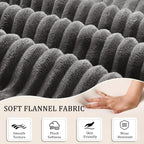 Futon Sofa Bed Modular Loveseat Sleeper Folding Pull Out Couch with Pillows, No Assembly Required Couch for Living Room Bedroom Guest Room (Grey, 59.06" Loveseat Sofa)