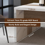 63" Marble Kitchen Table for 4-6, Island Table for Kitchen with RGB Led Lights, Mordern Faux Marble Stripes Kitchen Dining Table with Charging Station for Dinner and Living Room