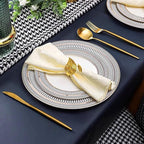 Gold Leaf Napkin Rings Set of 12, Leaves Napkin Rings for Table Setting, Metal Leaf Napkin Holder Rings for Holiday Party,Wedding, Banquet, Formal or Casual Dinning Table Decor (Bright Gold)