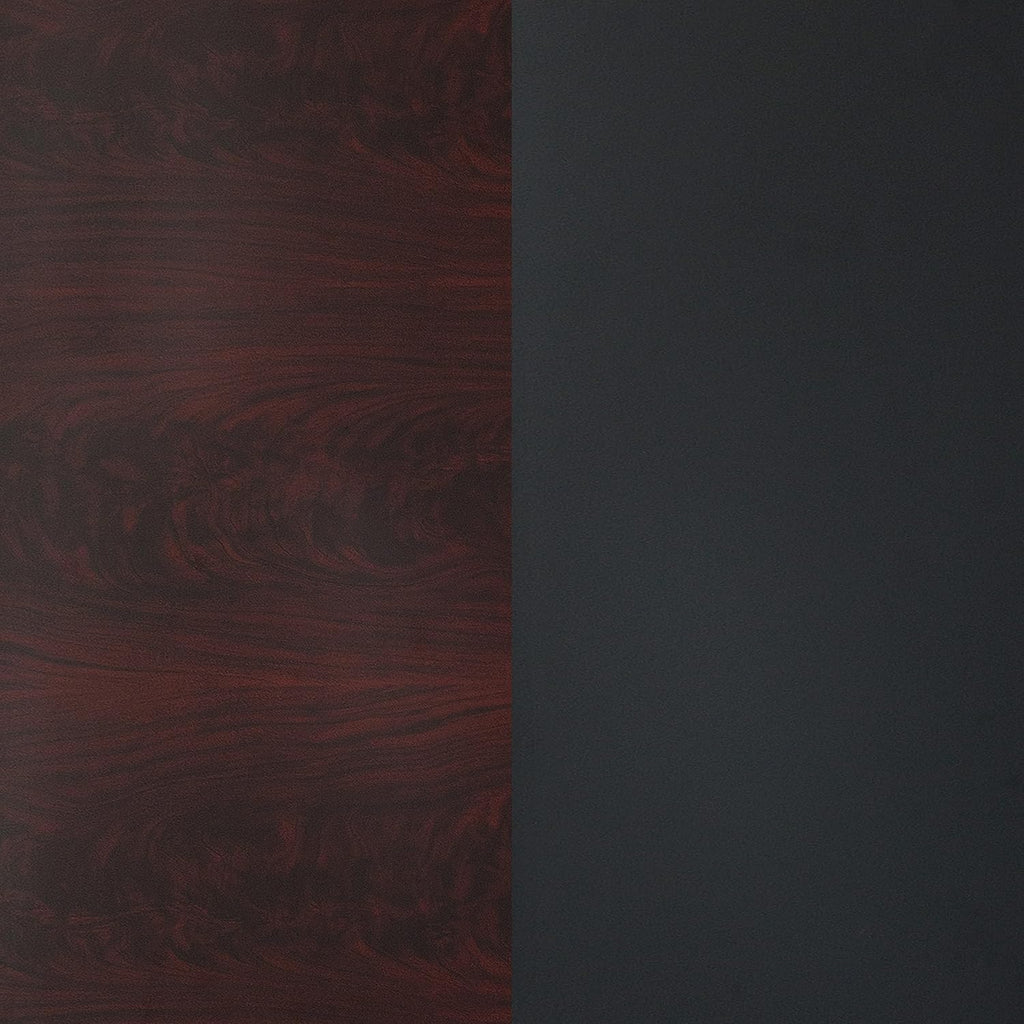 Flash Furniture Glenbrook 24'' x 30'' Rectangular Table Top with Black or Mahogany Reversible Laminate Top