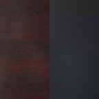 Flash Furniture Glenbrook 24'' x 30'' Rectangular Table Top with Black or Mahogany Reversible Laminate Top