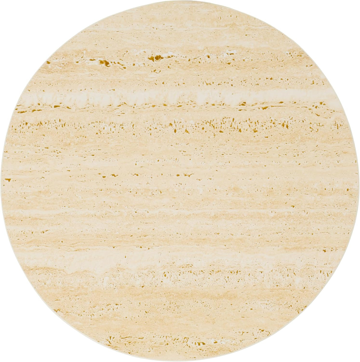 SAFAVIEH Home Collection - Kielh Short Side Table, Beige Ceramic Round Accent Table with Sculptural Base, Fully Assembled (ACC2903A)
