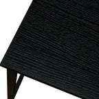 Narrow Console Table, 29.5" Small Entryway Table, Thin Hallway Tables, Slim Sofa Side Tables for Hallway, Living Room, Bedroom, Foyer, Wood-Grained Black