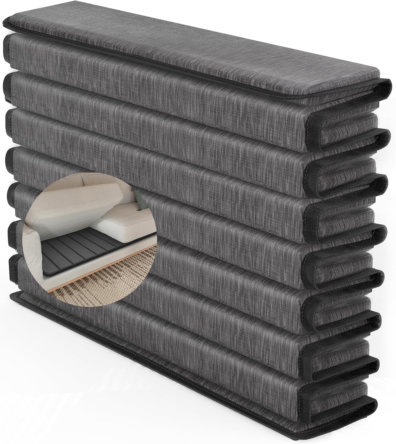 Heavy Duty Couch Cushion Support Board for Sagging Sofa, 24" x 70" Sofa, Thick Plywood Boards Add Strong Seat Supports, Stays in Place, Replacement Stuffing Under Couches