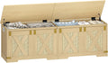 Hzuaneri 59" Boho Storage Chest and Bench | 70 Gal | 330lb Seat | Soft-Close Hinges | Camel Yellow | Shoe and Blanket Storage for Bedroom, Living Room, Entryway | Easy Assembly | SB15002Y