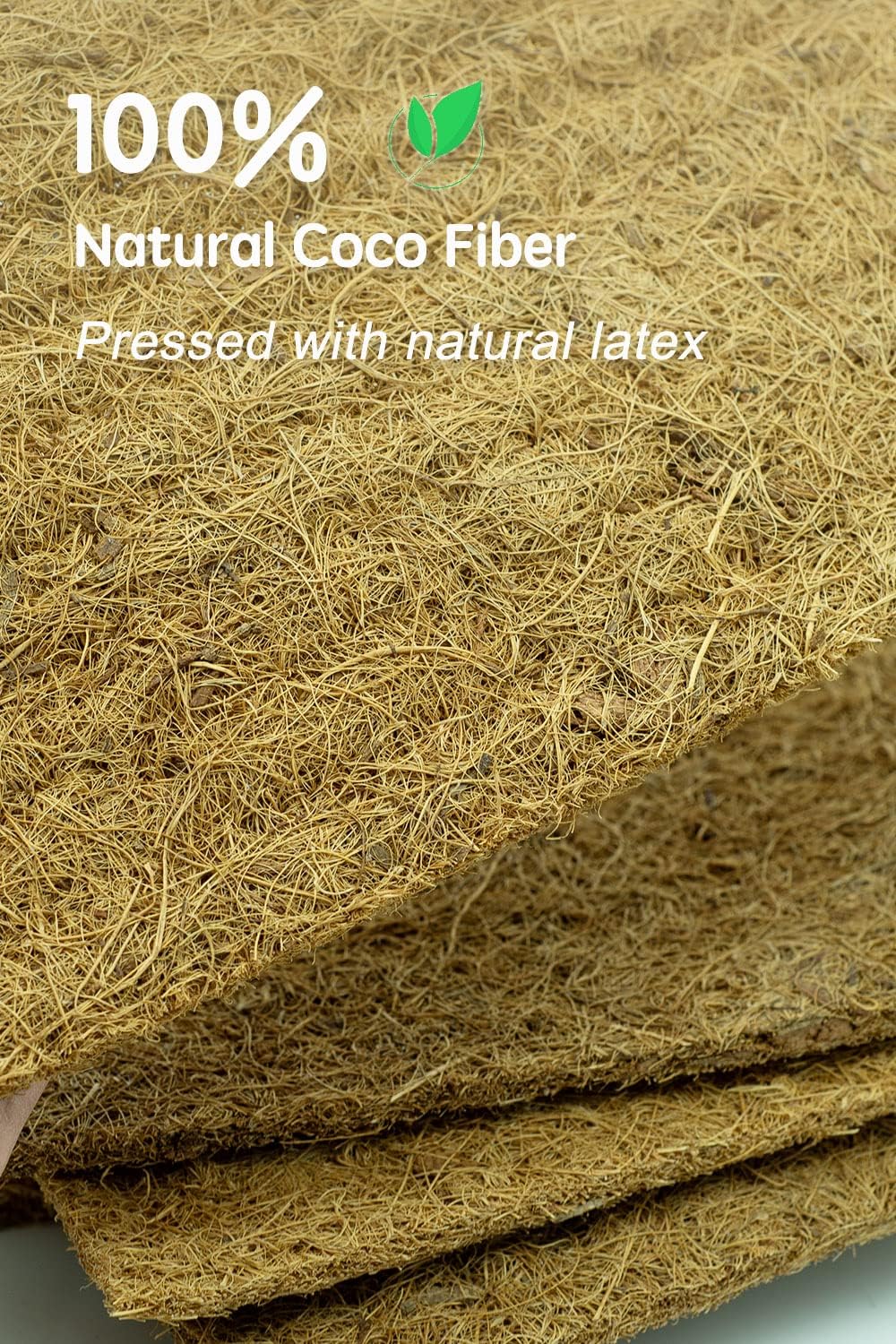Coco Liner Roll, Extra Large 12x160 inch Natural Coconut Liners for Planter Flower Basket, Natural Coconut Fiber mat, Garden Decoration, Animal pet pad, Reptile