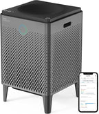 COWAY Air Purifier for Large Room Whole Home Up to 3,120ft², HEPA Filter for Smoke, Allergies, Pet Dander, Odor, App-Enabled, AQI, Smart Mode, Timer, 5yr Warranty, Airmega 400S Graphite
