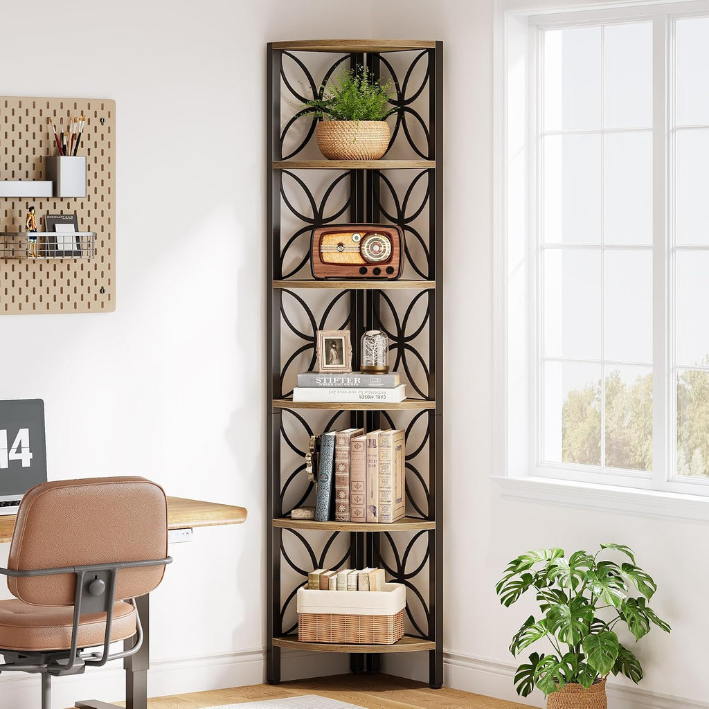 Tribesigns 6-Tier Corner Shelf