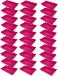 SUNPACK 10" x 20" Mega Plastic Seed Starting Tray, Magenta, 2.5" (Pack of 30) - No Drainage Holes, Ideal for Greenhouses or Indoor Gardening - Made of Thick, Strong Plastic