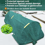 NNG 10x10ft Plant Covers Freeze Protection Frost Blankets 1.35oz/yd² Non-Woven Fabric Floating Row Cover Plant Blanket Protector Garden Winterize for Winter Outdoor Plants,Vegetables