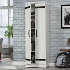Sauder HomePlus 2-Door Kitchen Pantry Cabinet/Pantry cabinets, Soft White Finish