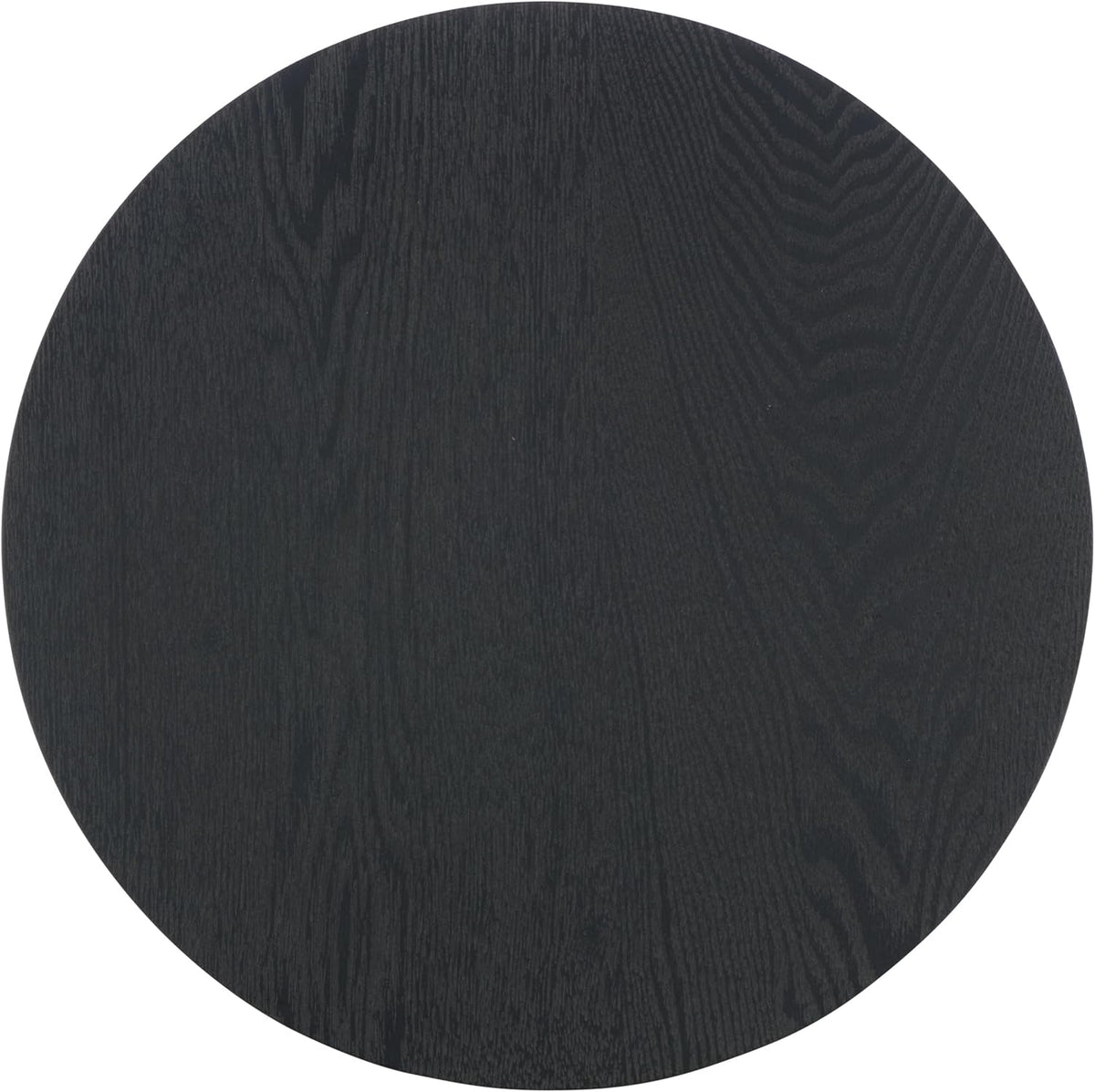 SAFAVIEH Home Collection Barashi Black Asymmetrical Round Top End Table