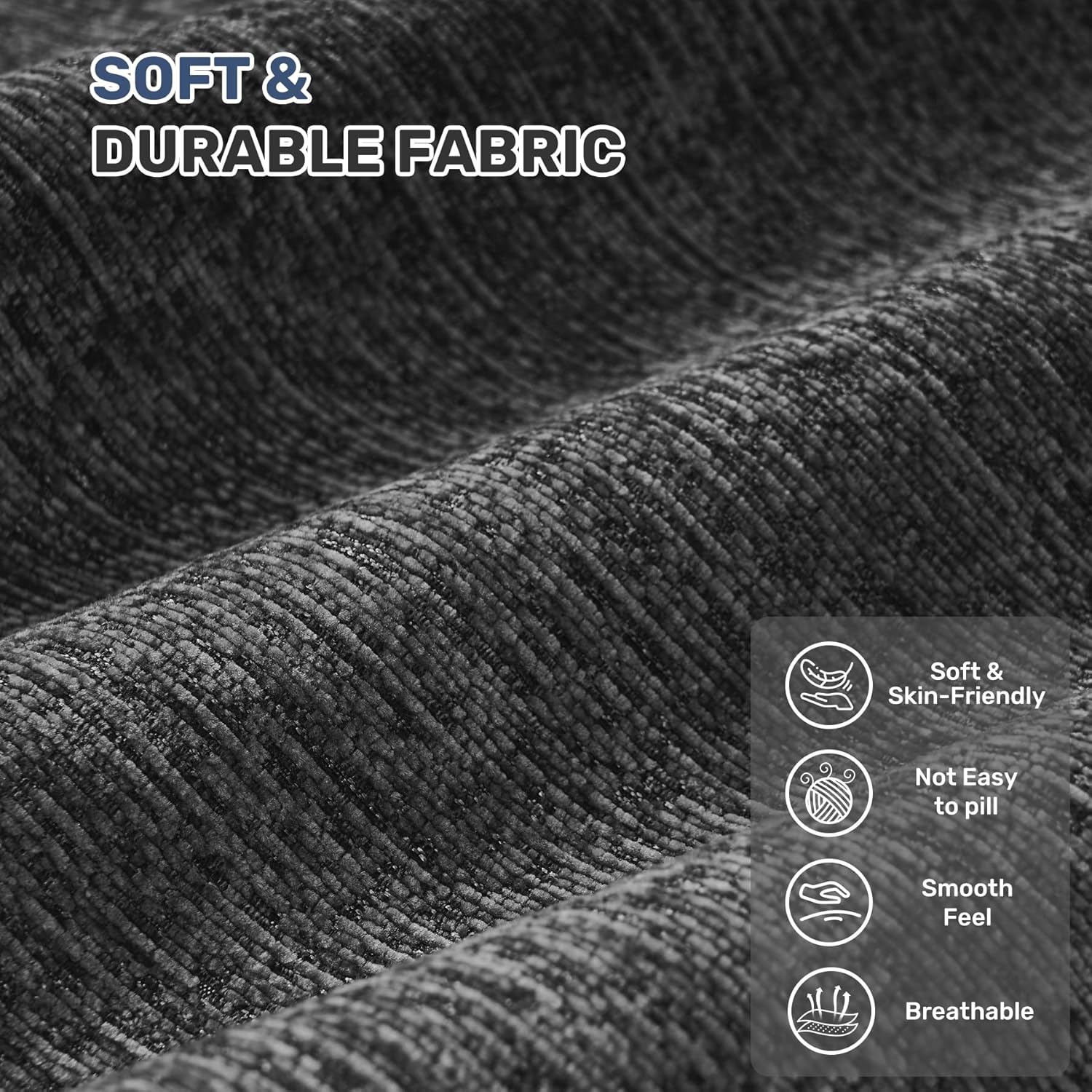 110” Modern Curved Sofa,Oversized Couch for Living Room,Cloud Couch,Modular Sectional Sofa with Deep Seat,No Assembly Required,Black