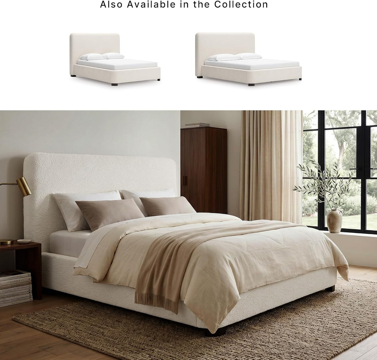 Signature Design by Ashley Brandinlane King Upholstered Bed Frame