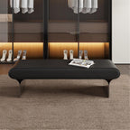 Modern Upholstered Bed end Bench Bedroom Home Use Bedside Dressing Room Long Shoe Changing Entryway(XS)