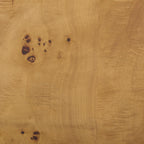 SAFAVIEH Home Collection - Philippe Natural Brown Oval Top Accent Table, 1 Drawer 1 Shelf Side Table, Burl Wood Look, Fully Assembled (ACC6612A)
