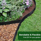 6PCS 6 Inch Metal Landscape Edging,Metal Garden Edging with 6 Clips,40 Inch Steel Landscape Edging for Garden Fence, Paver Edging, Lawn and Yard (20 Feet Total Length)