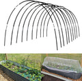 Greenhouse Hoops Grow Tunnel, 10 Sets of 7FT Garden Hoops for Raised Beds, Rust-Proof Fiberglass Frame for Garden Netting, Greenhouse Kit, Plant Shade Cloth, Plant Row Cover, 50 pcs