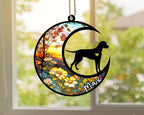 Personalized Dog Memorial, Custom Name Dalmatian Dog Christmas Ornament with Name, Custom Breeds, Pet Loss Light Catcher, Gifts for Lovers Loss of Pet Sympathy on Mothers Day Christmas