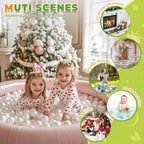 TRENDPLAY Plastic Balls for Ball Pits 2.2 Inch, Pack of 50 100 200 500 Hollow Balls, Perfect for Toddler Baby Pools,Party,Festival Decoration