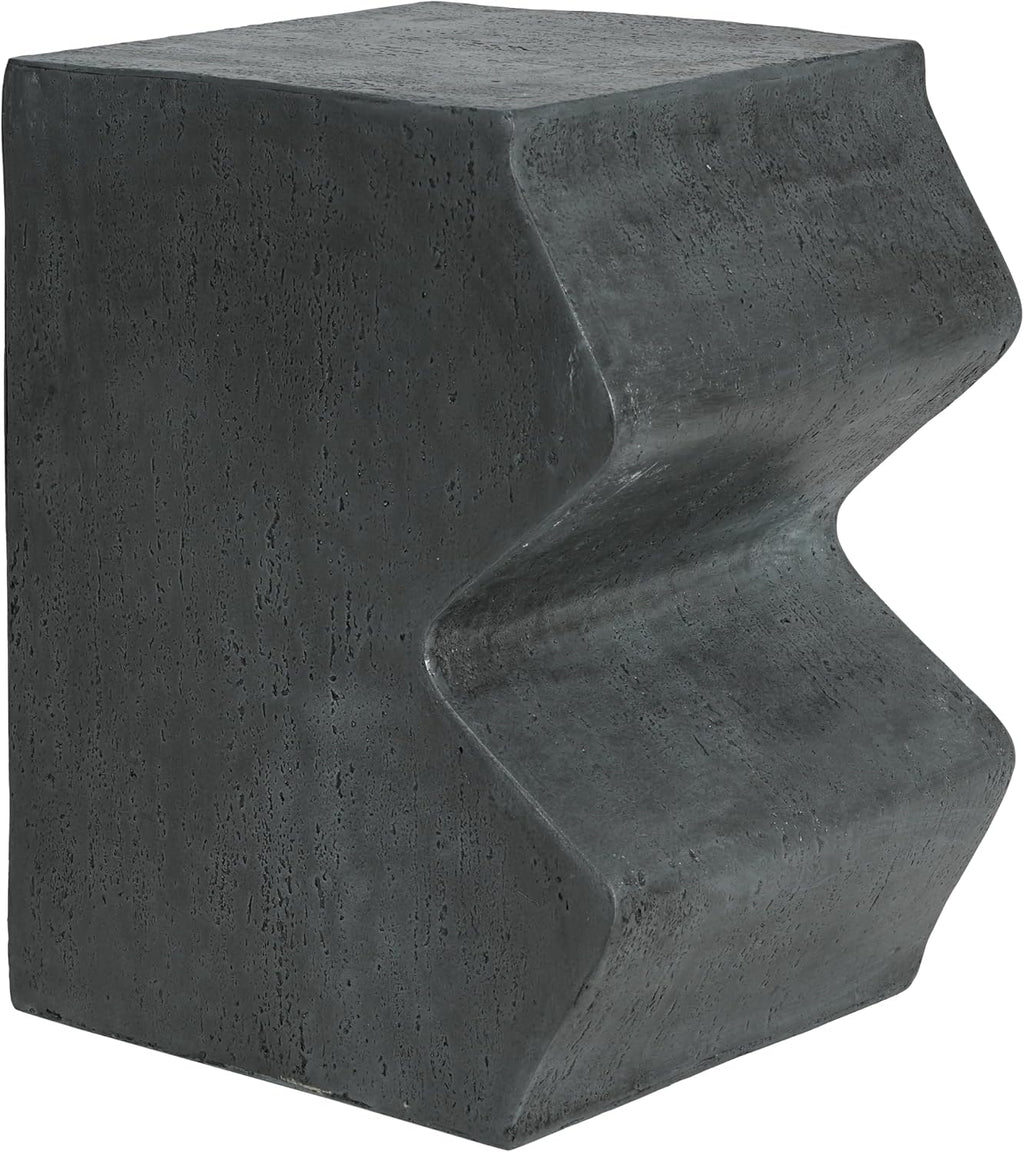 Set of 2 Side Tables, Outdoor & Indoor Rectangular Nesting Tables, Garden Stools, Patio Accent Tables for Porch, Deck, Living Room, No Assembly Required