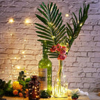 Battery Operated Starry Lights - 18FT 50 Micro LEDs, Warm White, Waterproof, Christmas Tree, Wreath, DIY Wedding