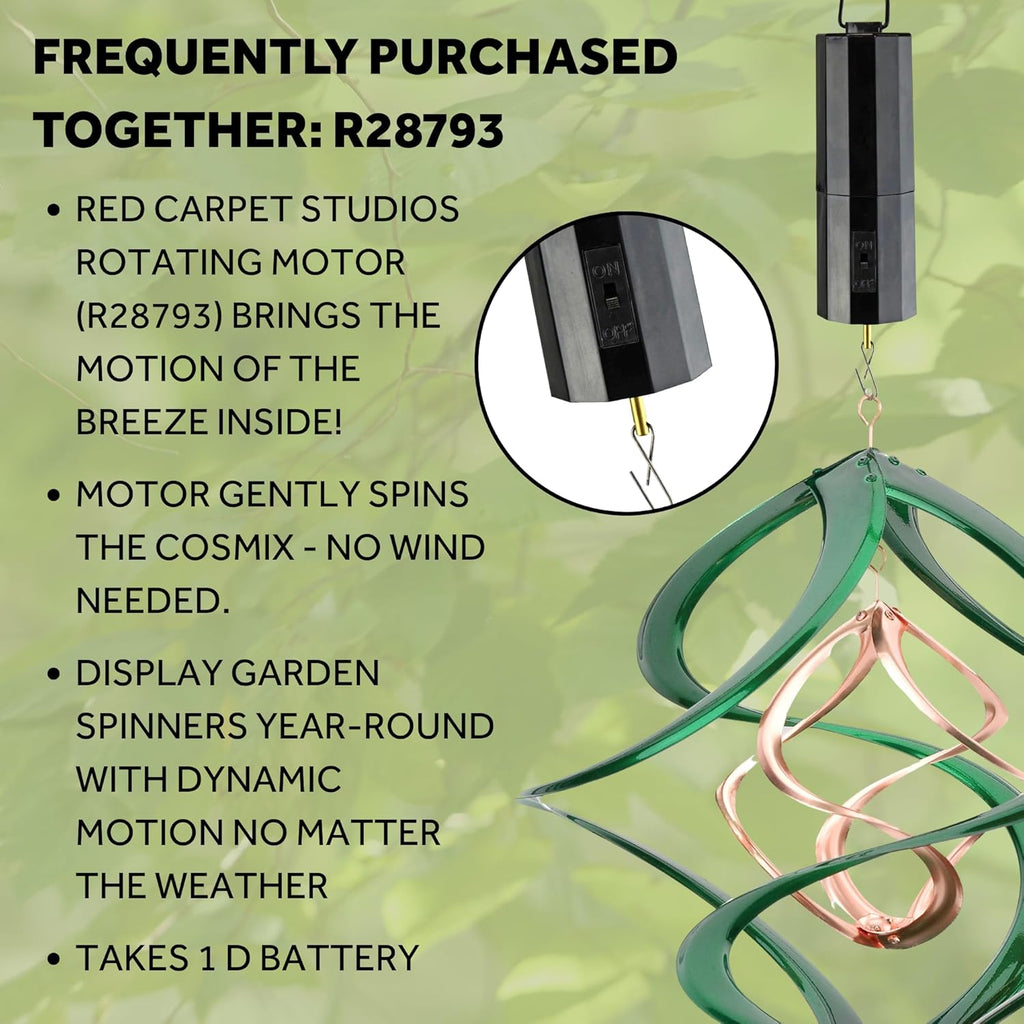 Red Carpet Studios Cosmix Copper and Green Spinner, Medium (31094)