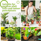 NACHLYNN 6 Pack Electroculture Plant Stakes Soft Copper Wire Long Copper Garden Stakes Pure Electro Culture Gardening for Gardening Growing Plants and Vegetables