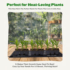 Epic Gardening Seedling Heat Mat for Plants – High-Performance 20W Heavy-Duty PVC Heating Mat for Seed Germination, Plant Growth, & Fermentation | Durable & Reliable Warmth for Indoor Gardening