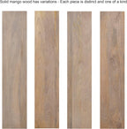 Kate and Laurel Tierney Modern Square Wood Side Table, 16 x 16 x 24, Light Natural, Transitional Decorative Two-Tier End Table for Use as a Bedroom Nightstand or Living Room Plant Stand