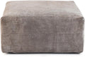 JACH 39.37" Oversized Ottoman Seater for Living Room, Deep Seat Extra Sofa Seater, Minimalist Chaise Ottoman, Modern Corduroy Ottomans for Living Room, Apartment, Light Brown ﻿