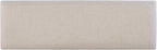 Powell Company Jane Grey Wood Backless Storage Bench with Beige Upholstered Top