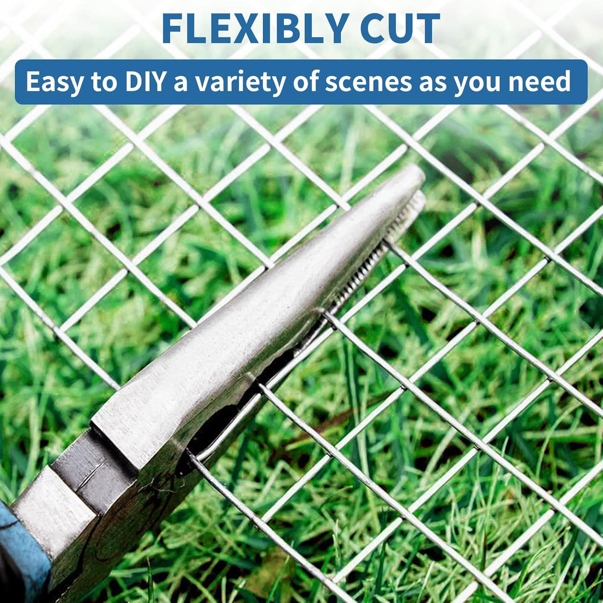 Hardware Cloth 1/2 Inch 48in X 100ft- Hot Dip Galvanized After Welding Wire Mesh Roll, 19 Gauge Chicken Wire Fencing for Garden Fencing Chicken Coop Wall Decoration Tree Guard Hardware Mesh