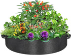 50 Gallon Plant Grow Bags, Large Fabric Raised Garden Bed with Handles, Durable Garden Beds Planters Aeration Gardening Container to Grow Vegetables for Outdoor Plants