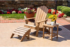 Island Retreat Ez-Care Tek-Wood™ Adirondack Ottoman - Teak