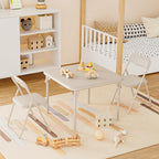 LinTimes Mini Folding Table & Chair Set - 20lb, Simple, Multi, 27.95x26.85, and Box