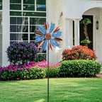 WONDER GARDEN Wind Spinners Outdoor - Metal Wind Spinner Windmill, Kinetic Wind Sculpture & Spinners for Yard Patio Lawn Decor